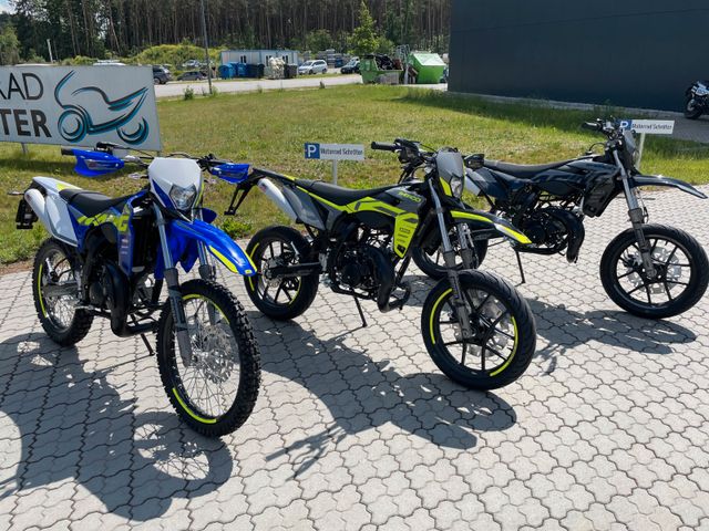 Sherco 50 Enduro/Supermoto alle Modelle