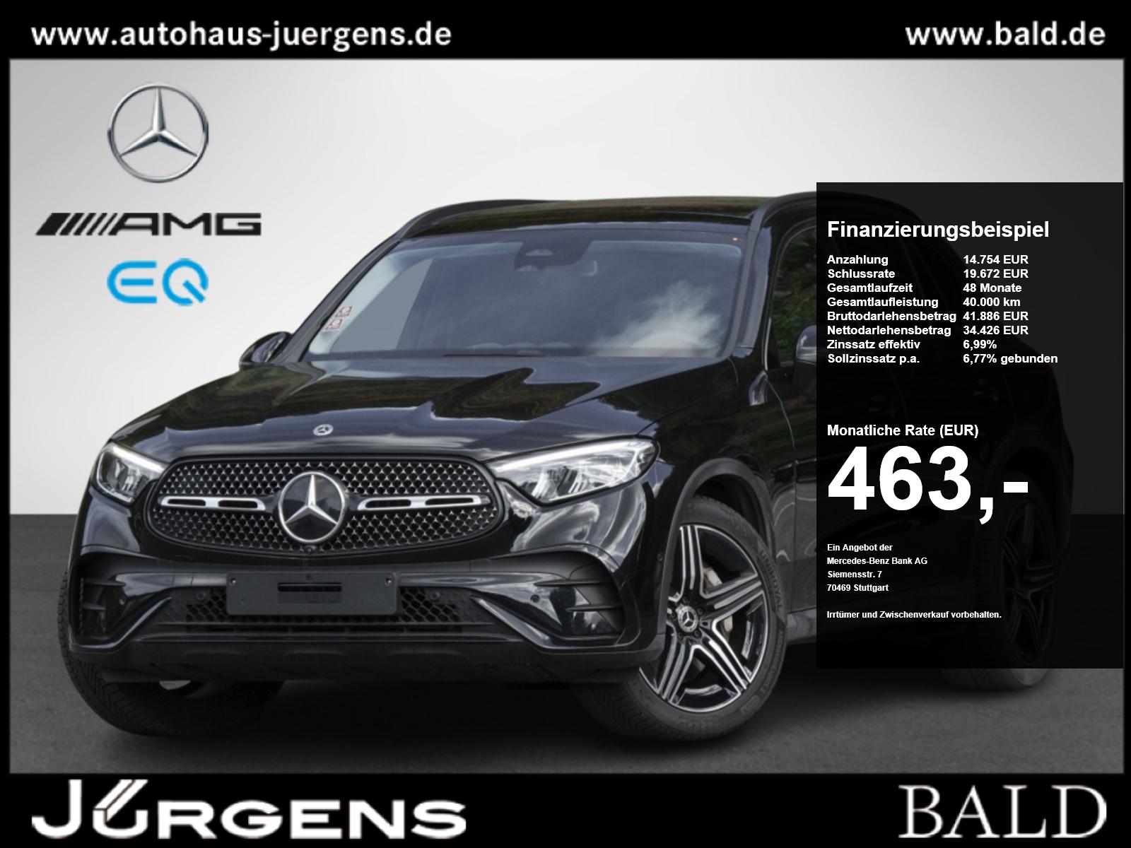 Mercedes-Benz GLC 200 4M AMG-Sport/Pano/AHK/360/Night/Distr