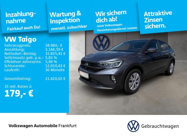 Volkswagen Taigo 1.0 TSI DAB+ LED FrontAssist