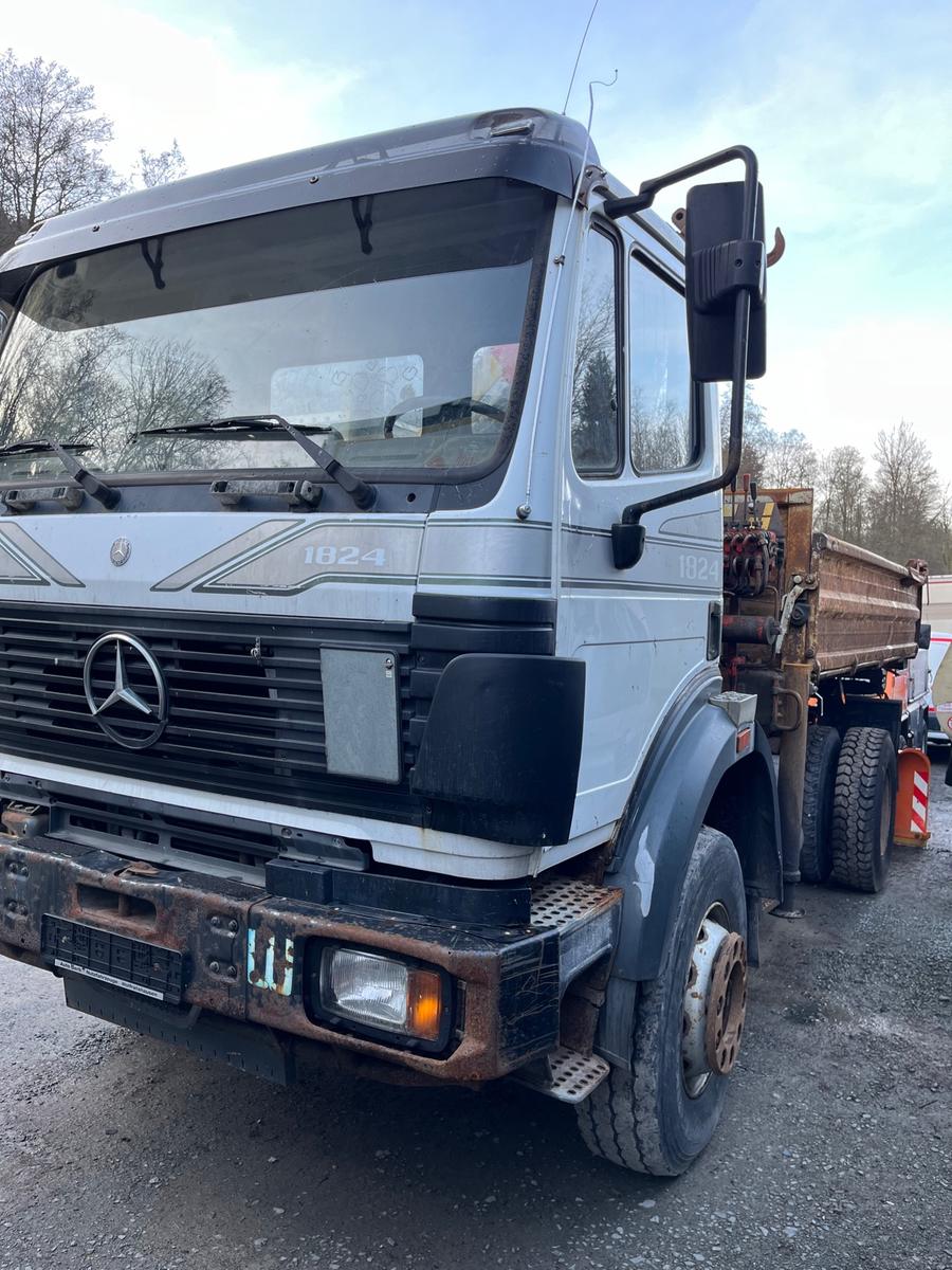 Mercedes-Benz 1824 AK Meiler 4x4 *Palfinger Kran*