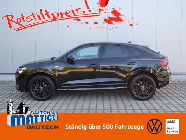 Q3 Sportback 35 TFSI S line OPTIK-SCHWARZ/NAVI/B