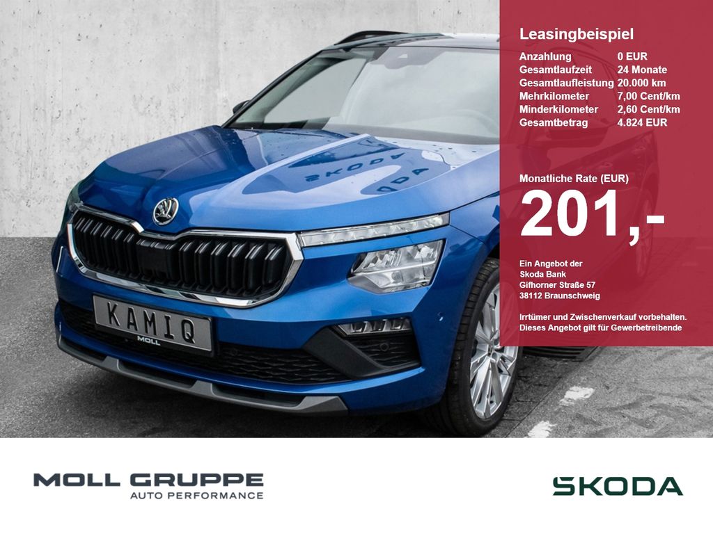 Skoda Kamiq 1.5 TSI DSG Selection ACC AHK EL.HECK KAM