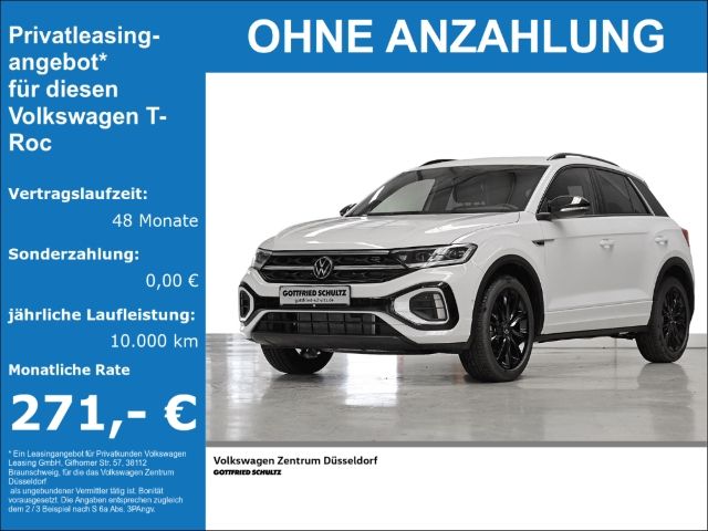 Volkswagen T-Roc R-LINE Schalter 1.0 TSI 81 kW Black Style 