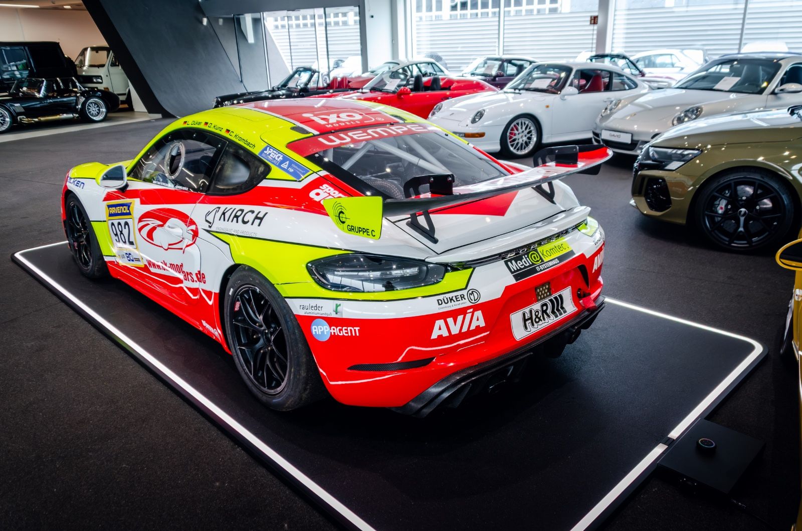 Porsche Cayman GT4 Clubsport MR DMSB Manthey foto 10