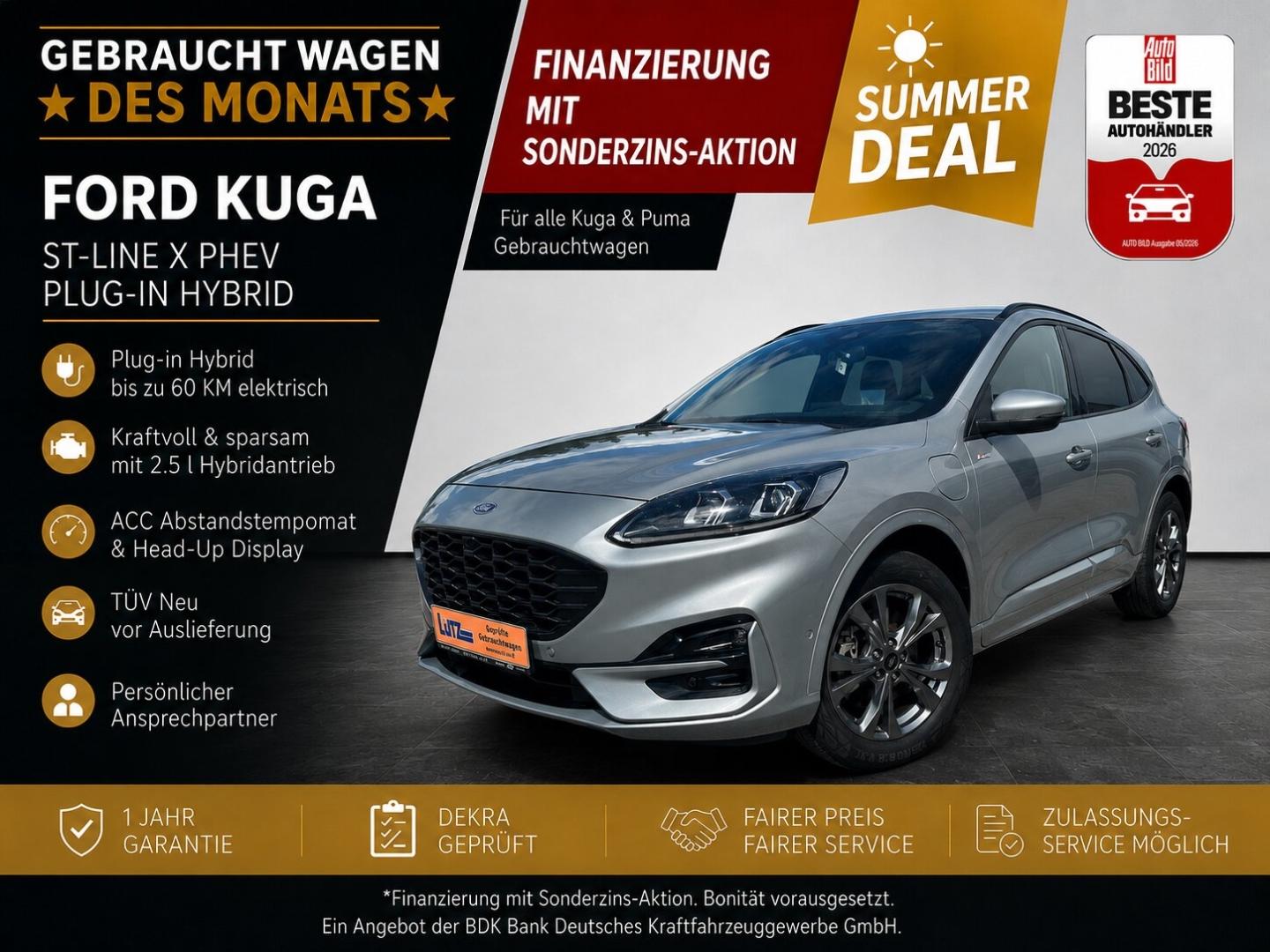 Ford Kuga Plug-In Hybrid ST-Line X ACC HUD Navi LED C