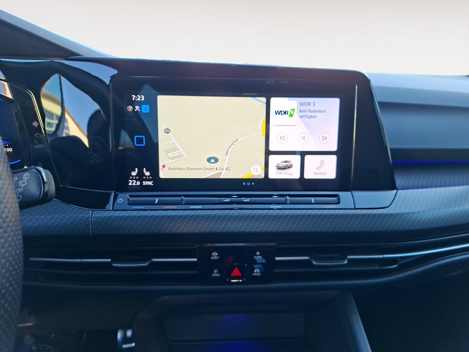 Volkswagen Golf VIII R 2.0 TSI 4Motion 270km/h Matrix Navi, миниатюра 13