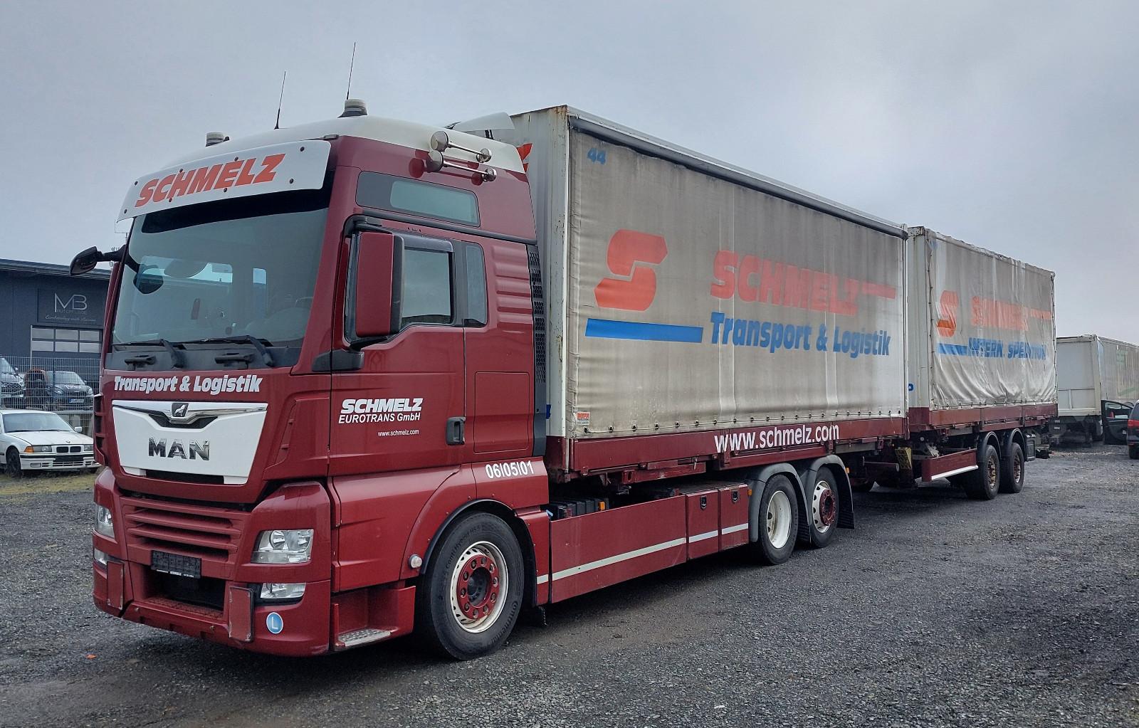 MAN TGX 26.460 Pritsche Komplettzug