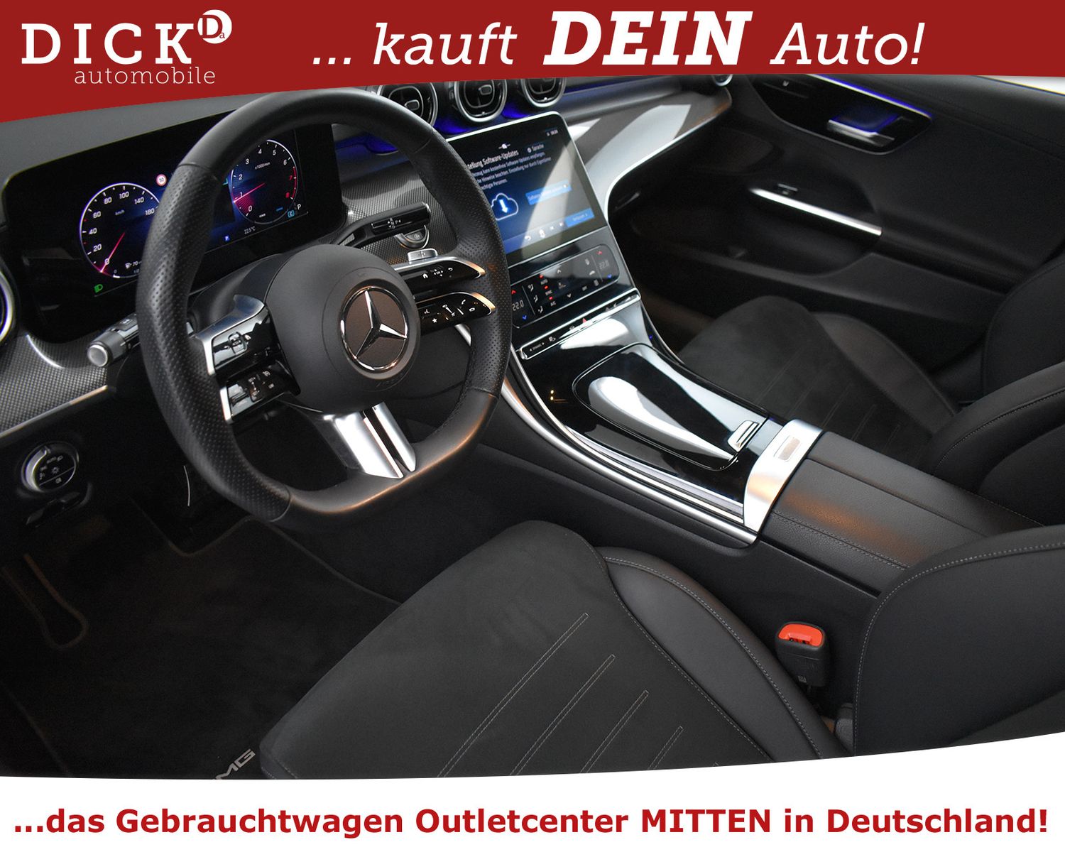 MERCEDES-BENZ C180 9G AMG Line NIGHT+HIFI+KAM+VIRTU+LED+18 - Image 12