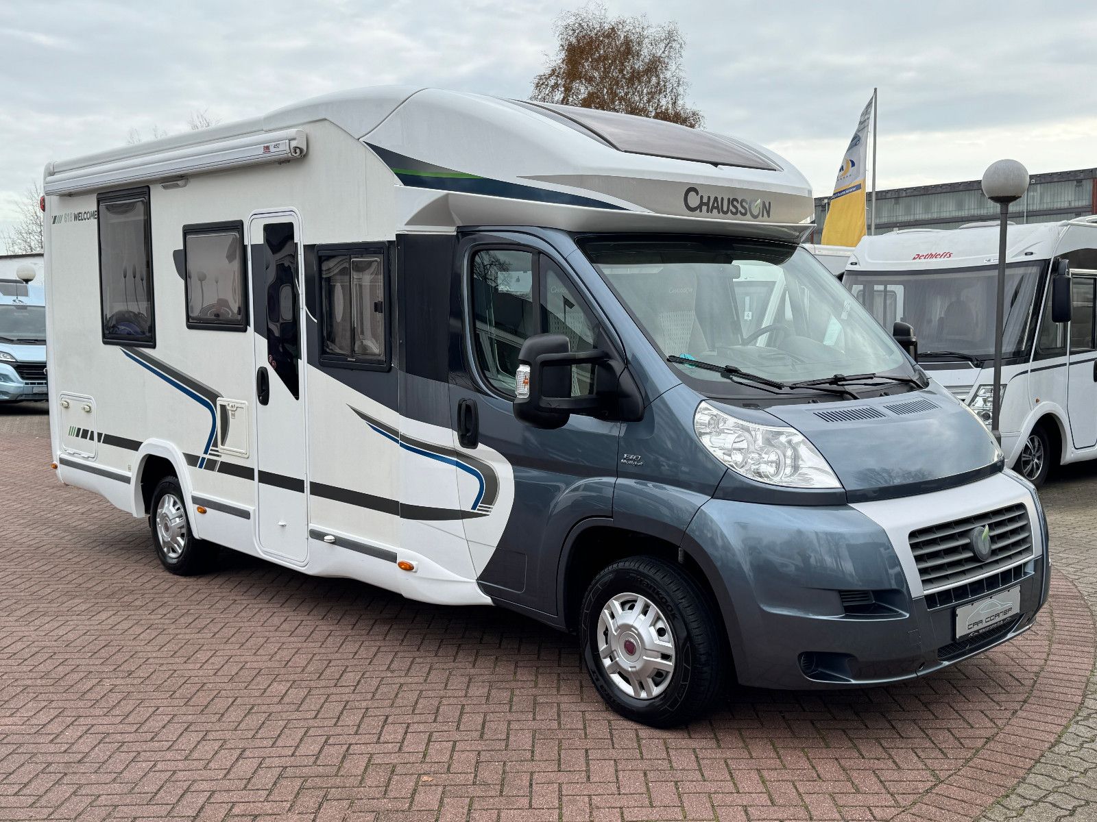 Fahrzeugabbildung Chausson WELCOME 618 FIAT SAT TV HUBBETT BACKOFEN 1.HAND