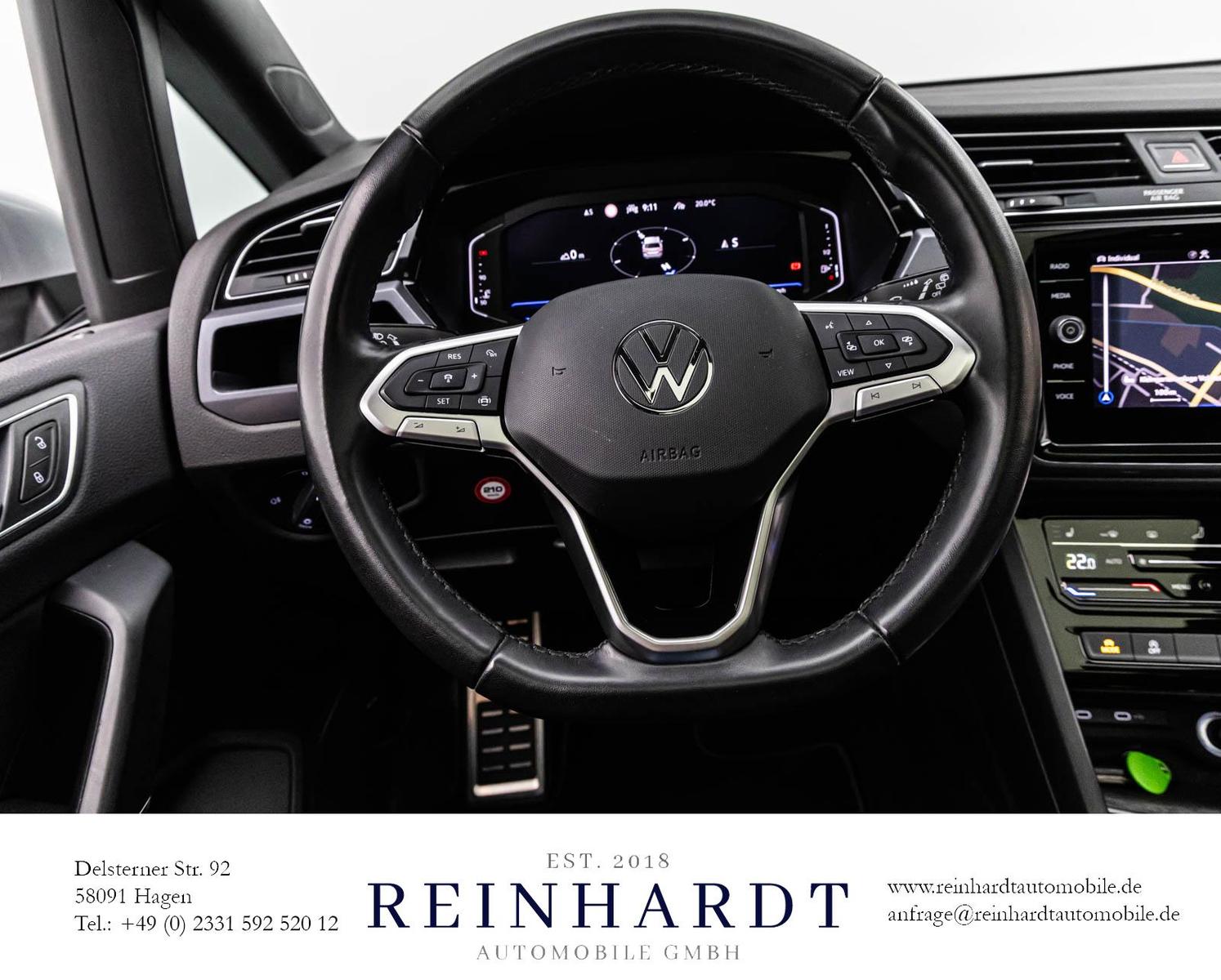 Volkswagen Touran 2.0TDi R-LINE LED/ACC/PANO/AHK/7-SITZE/VC, миниатюра 21