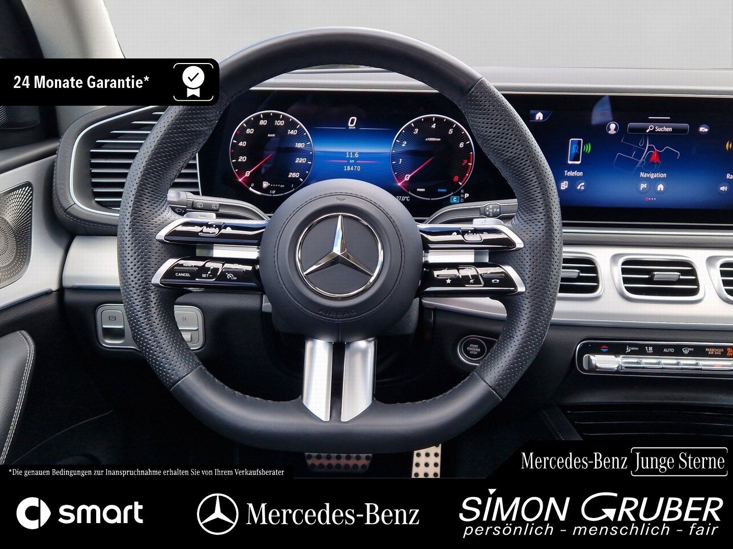 Fahrzeugabbildung Mercedes-Benz GLS 580 4M AMG Line Ultimate Standhzg. AHK 7Sitz