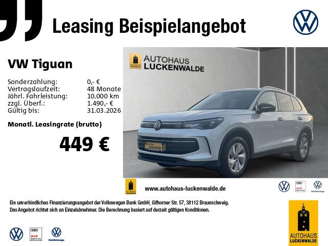 Tiguan 1.5 eTSI Energy DSG *360°*ACC*NAV*SHZ*