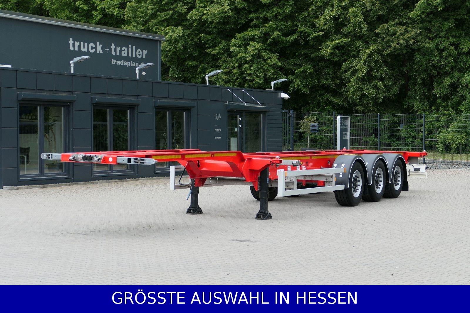 Kässbohrer SHG-L 45ft HC Leergewicht 3.9t BPW €289.-mtl.