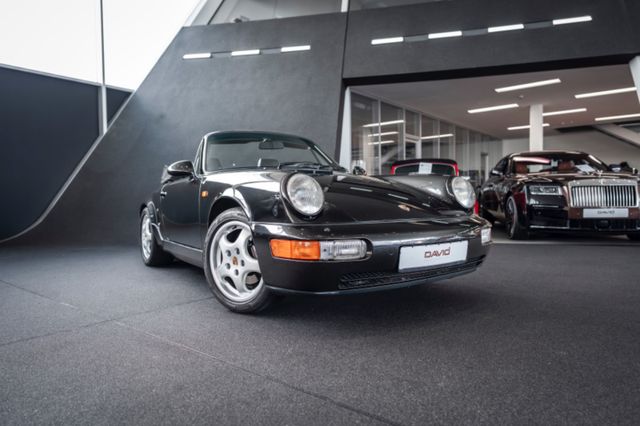 Porsche 964 Carrera Cabrio *Historie*deutsch*Scheckheft*