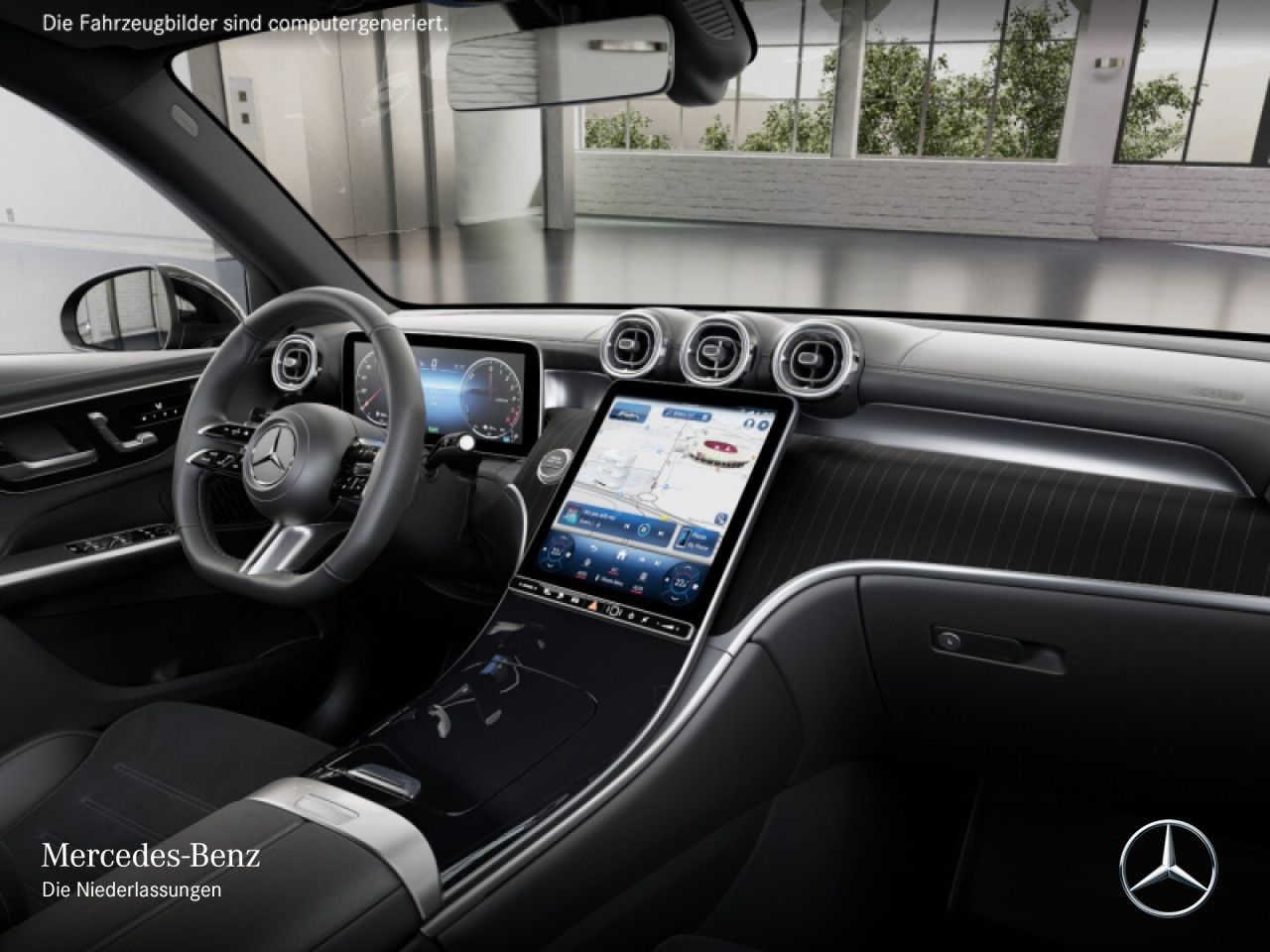 Mercedes-Benz GLC 300 de 4M AMG+NIGHT+PANO+360+AHK+TOTW+9G foto 10