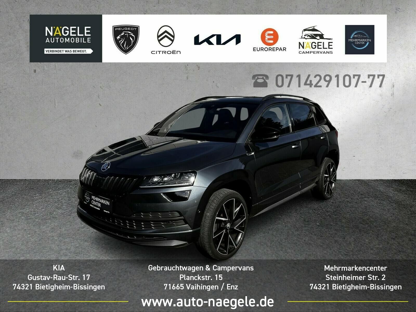 Skoda Karoq 1.5 TSI Sportline|ACC+RFK+Canton+Pano+AHK