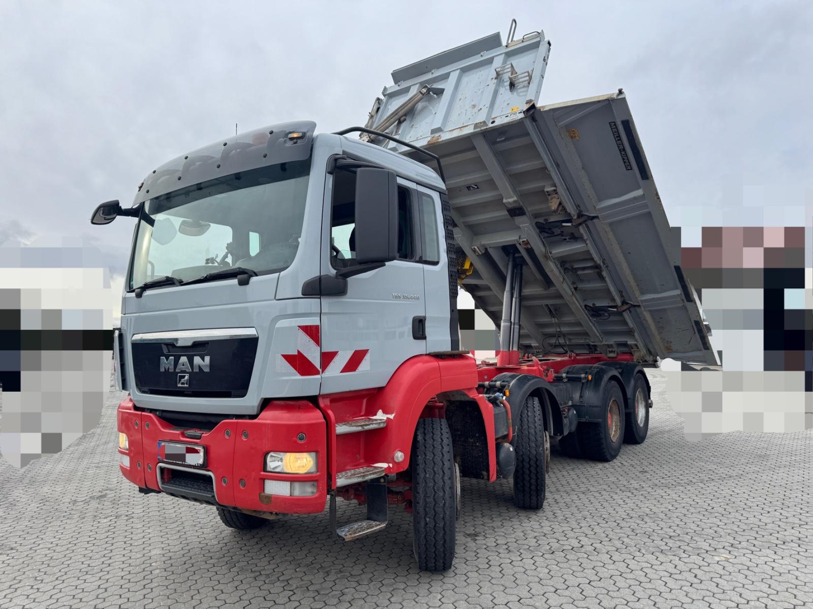 MAN TGS 35.440*8X4 BB*MEILLER*BORDMATIK*KLIMA*EURO5*
