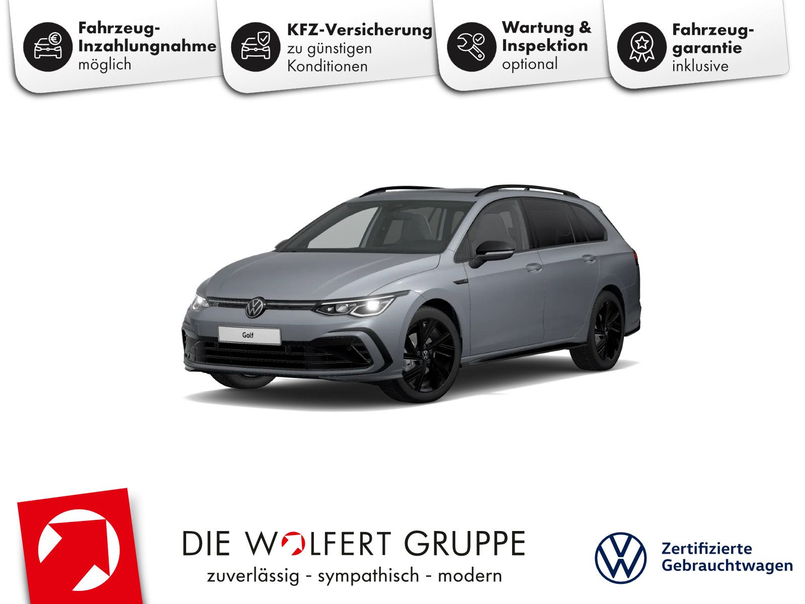 Volkswagen Golf Variant R-Line 1.5 TSI PANO AHK RFK ACC foto 1