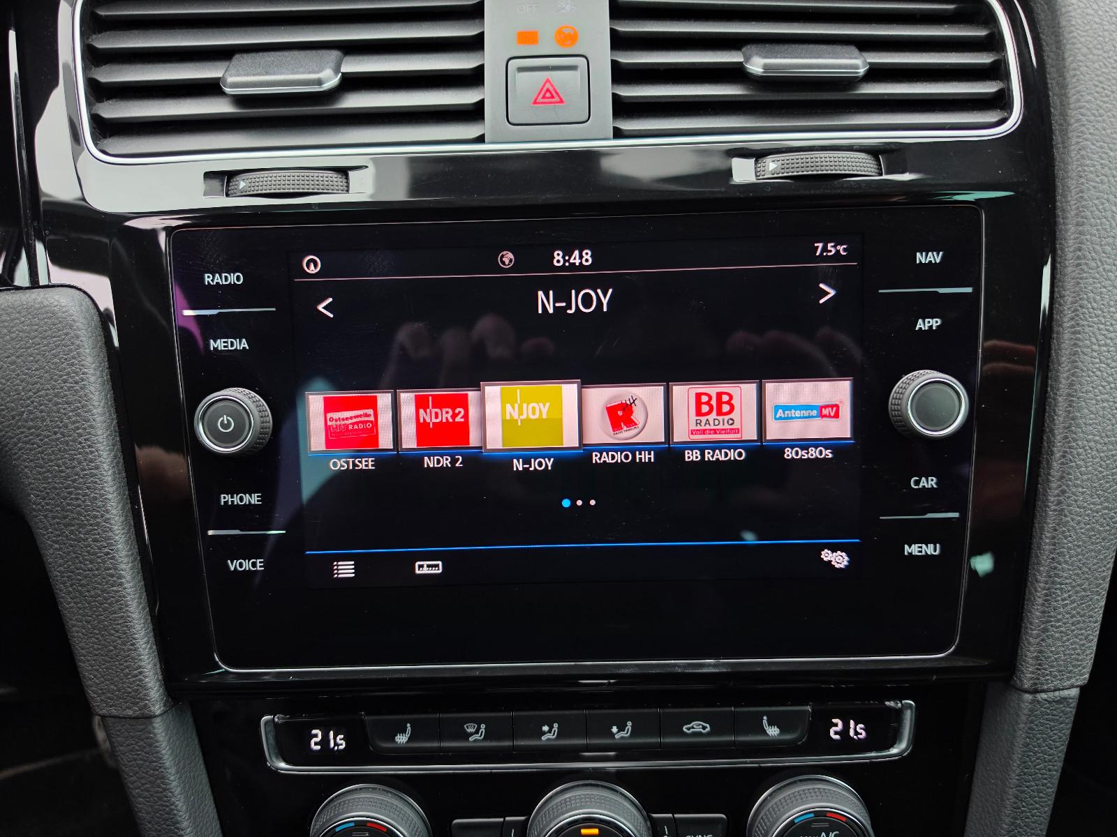 Volkswagen Golf VII 1.5 Highline TÜV Neu/Scheckh./LED/Sport, миниатюра 24