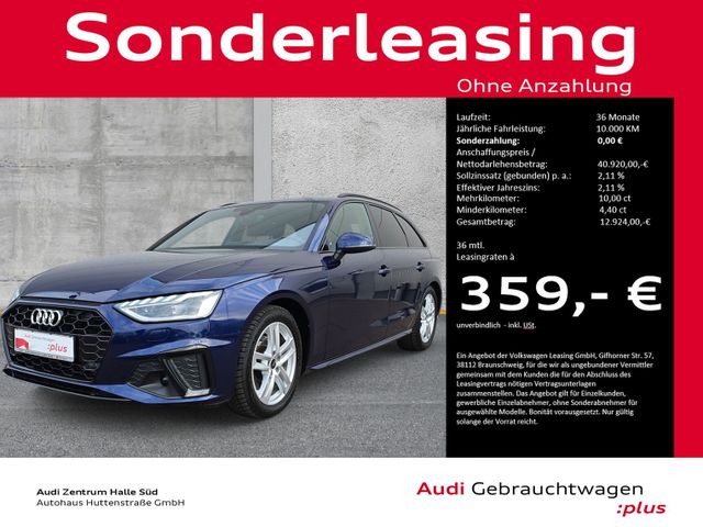 Audi A4 Avant 35 TFSI S line TOUR PANO KAMERA 18"