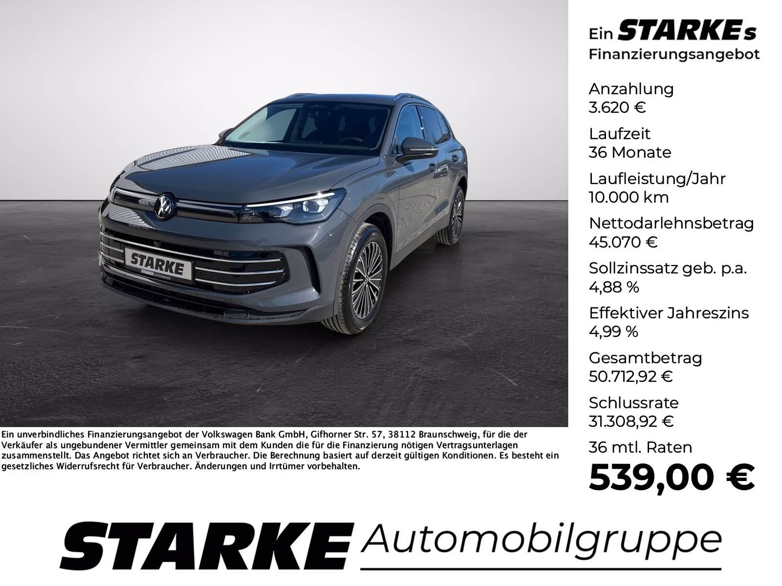 Volkswagen Tiguan 2.0 TSI DSG 4M Elegance  AHK Navi LED Kam