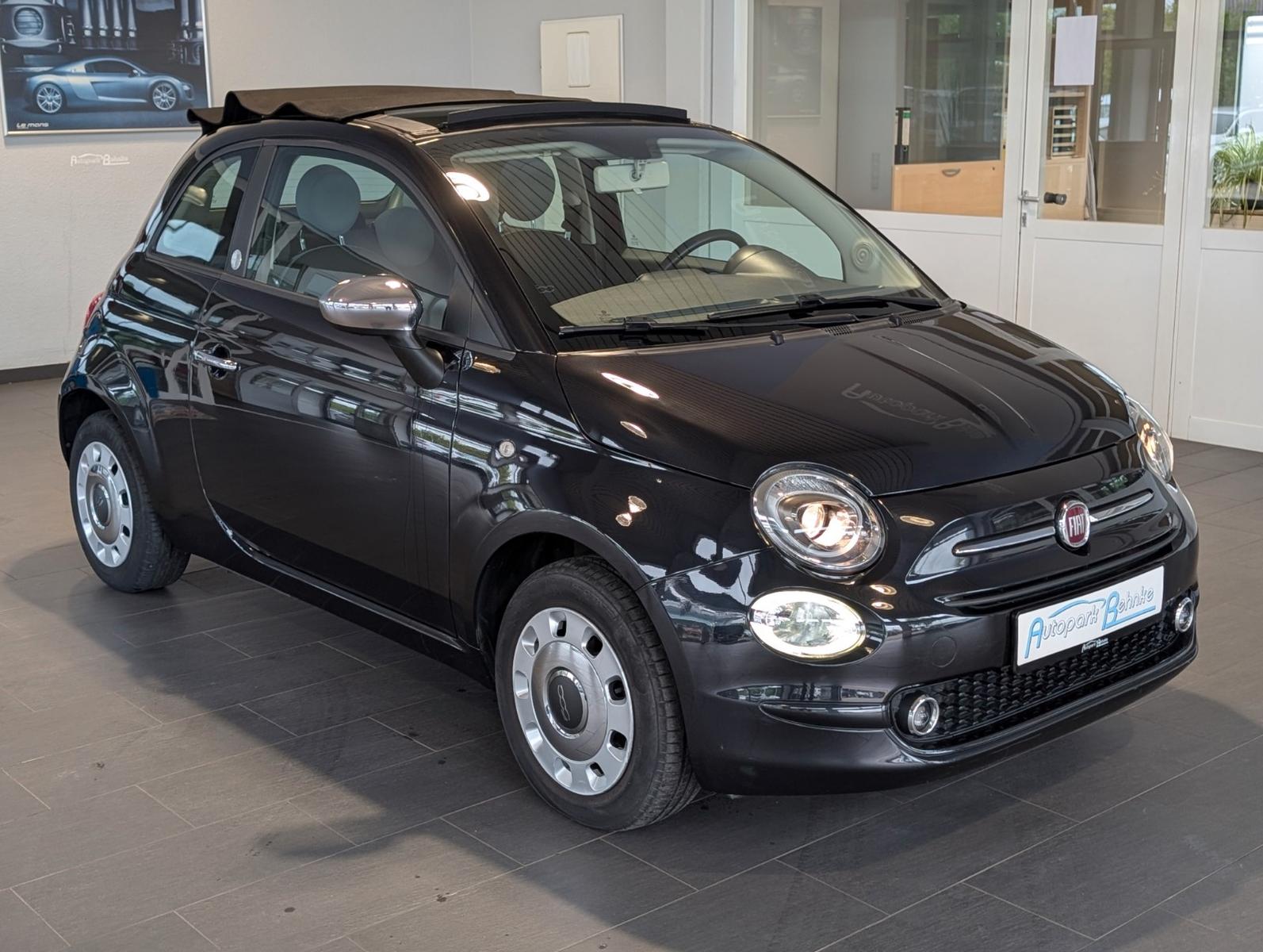 Fiat 500 Cabrio 1.2 Mirror UConnect*CarPlay*PDC*Klima