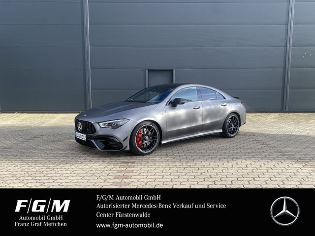 Mercedes-Benz CLA 45 S AMG Pano/Distr/KeyG/360/Burm/Mem/AeroPa