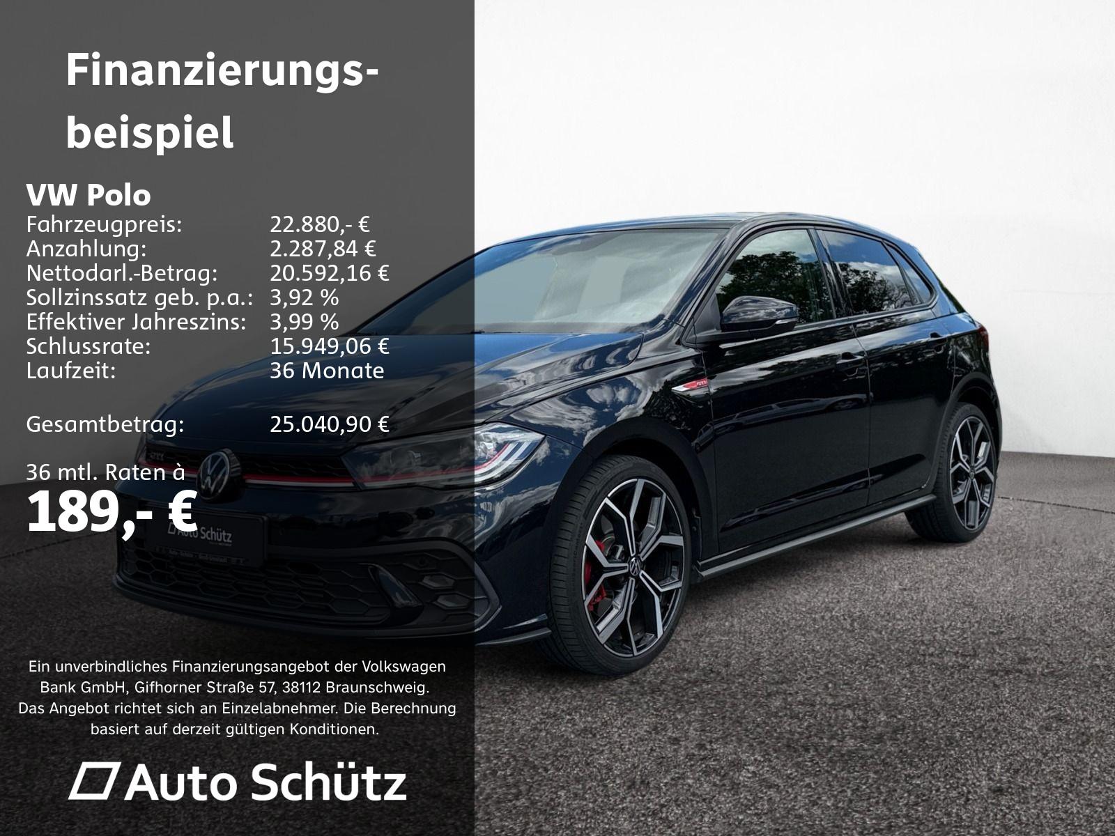 Volkswagen Polo 2.0 TSI GTI+DSG+NAVI+LED+SHZ+PDC