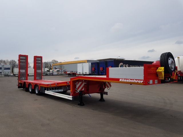 Kässbohrer SLS HS 3-Achs Lowbed starr -hydr. Schwanenhals-