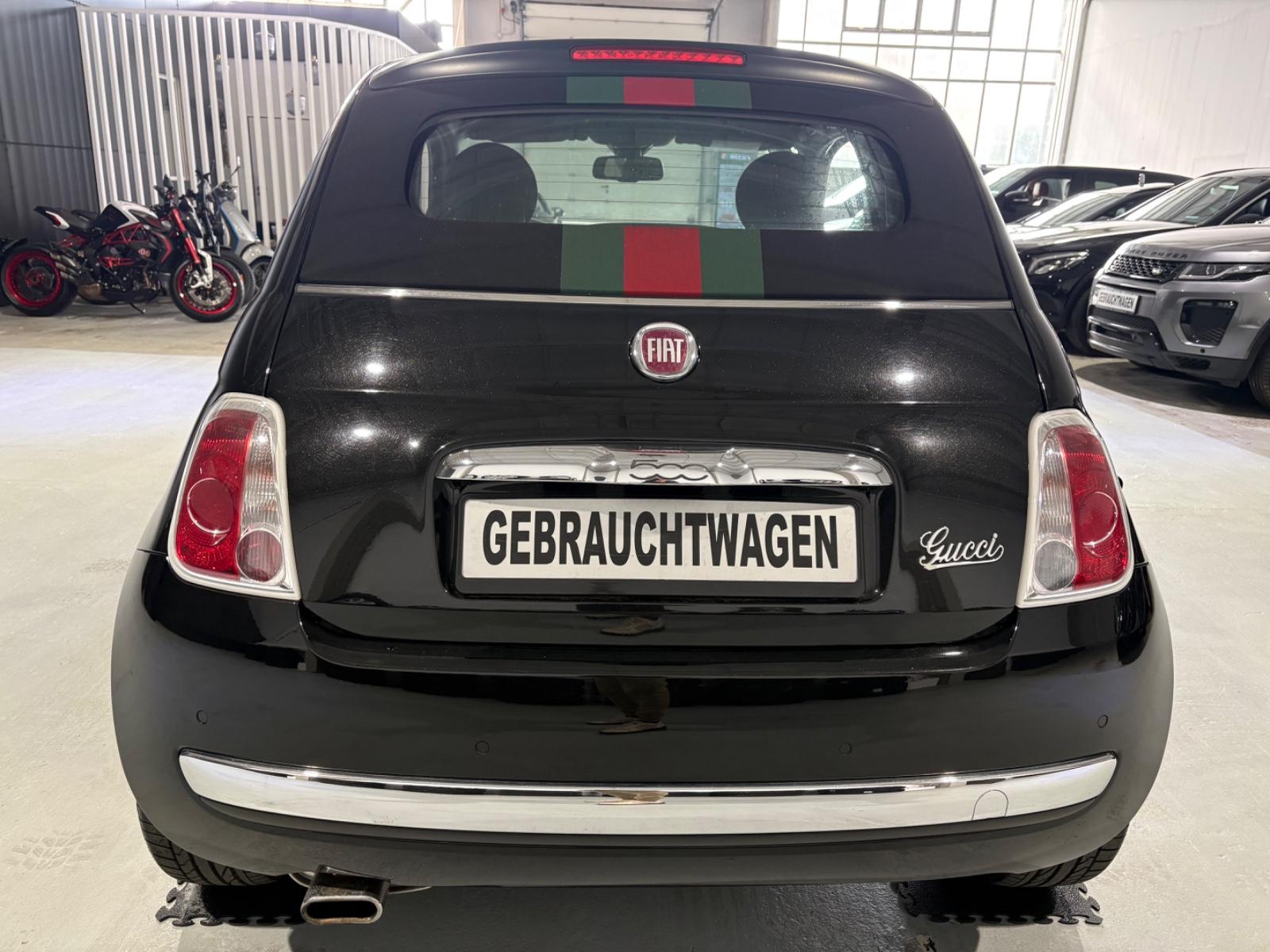 Fiat 500 Cabrio by Gucci*Leder*Klimaaut.*