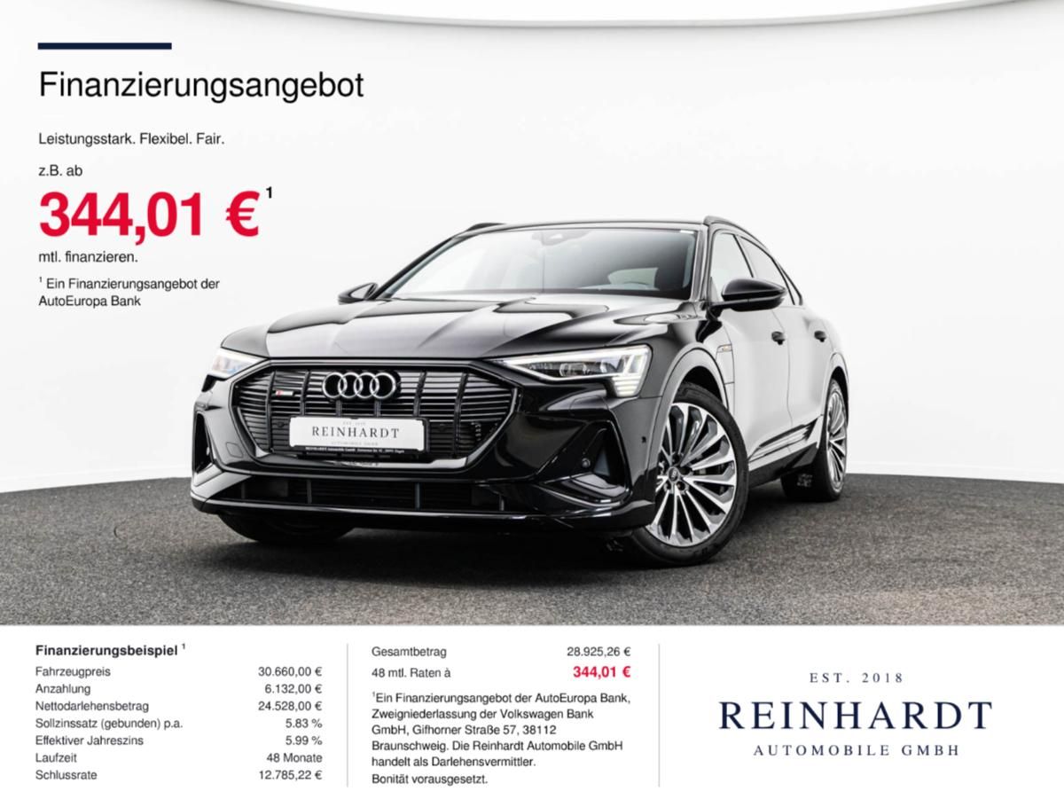 Audi E-TRON SPORTBACK 55 2x S LINE BLACK 21Z/ACC/PANO