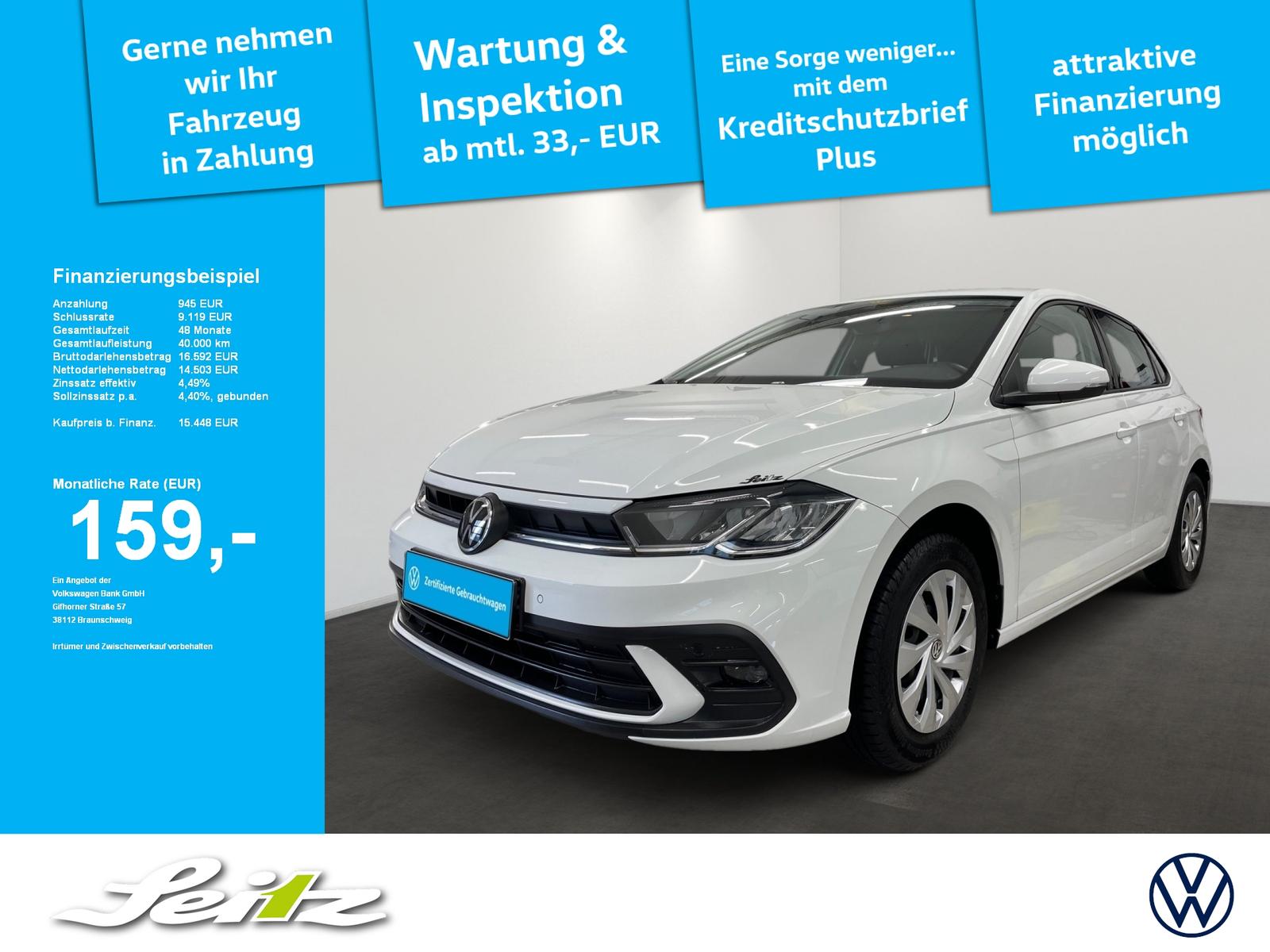 Volkswagen Polo VI 1.0 MPI Life *LED*KAMERA*NAVI*SITZH*