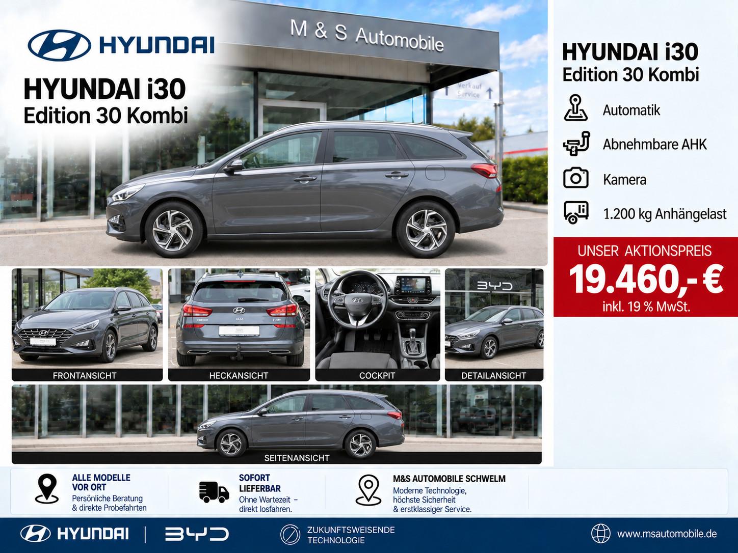 Hyundai i30 Edition Kombi °Automatik-AHK-Cam°