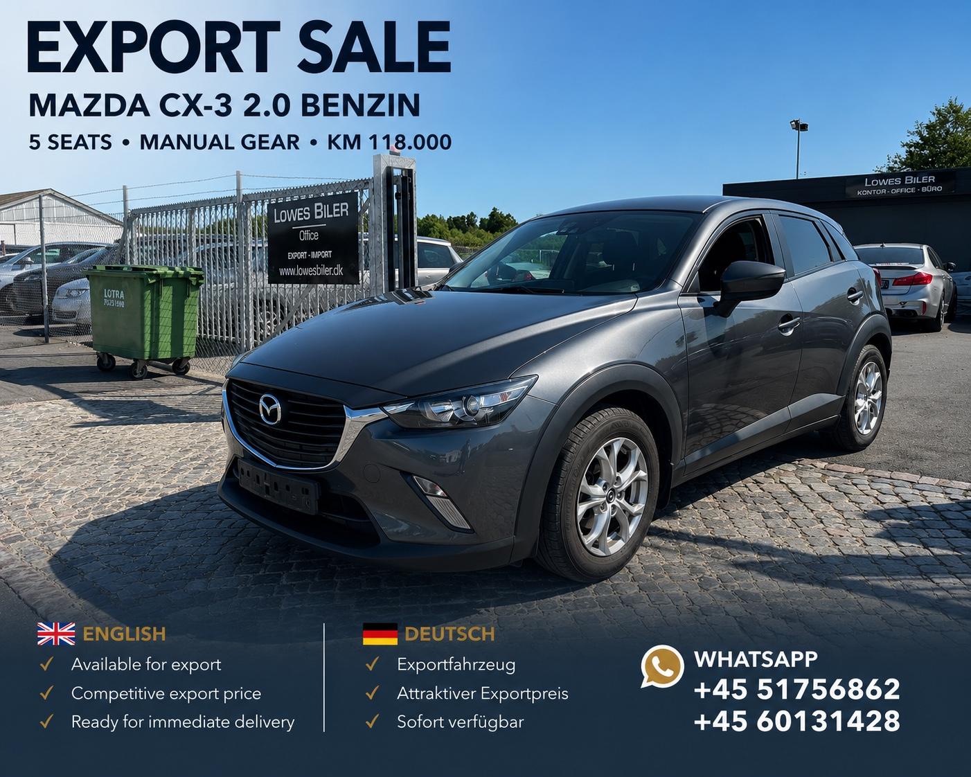 Mazda CX-3 2.0 SKYACTIV-G 120 Prime-Line FWD
