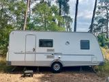 Knaus Sport 500 FDK mit zwei Vorzelten - Autogas (LPG)