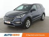 Hyundai Santa Fe 2.0 CRDi Style blue 2WD*NAVI*XENON*AHK* - Hyundai SANTA FE aus 2017