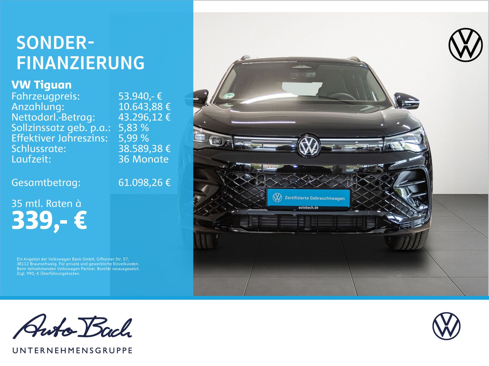 Volkswagen Tiguan 2.0 TDI DSG R-Line Black Style Panoramad foto 2