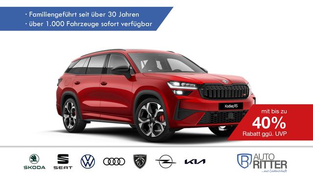 Skoda Kodiaq RS ACC|HuD|Stand-Hzg|AHK|RFK|PANO|Navi...