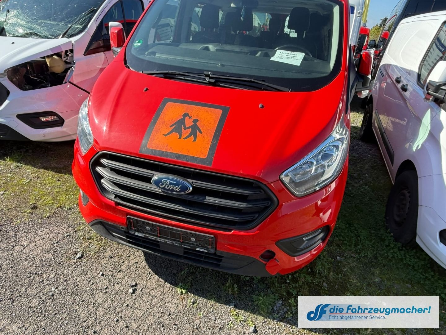 Fahrzeugabbildung Ford Transit Custom Trend *Zahnriemen Schaden*7041