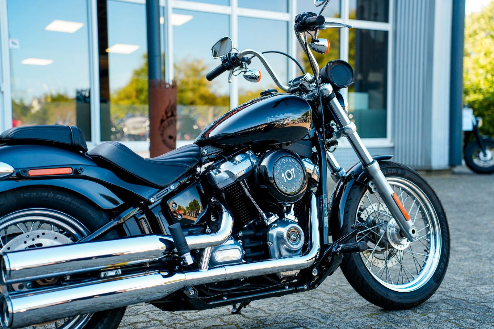 Fahrzeugabbildung Harley-Davidson FXST Softail Standard 107 cui - Soziuskit