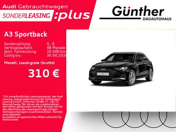 Audi Leasingangebot: Audi A3 Sportback 30 TFSI+WINTERRÄDE+STANDHEIZUNG+AHK