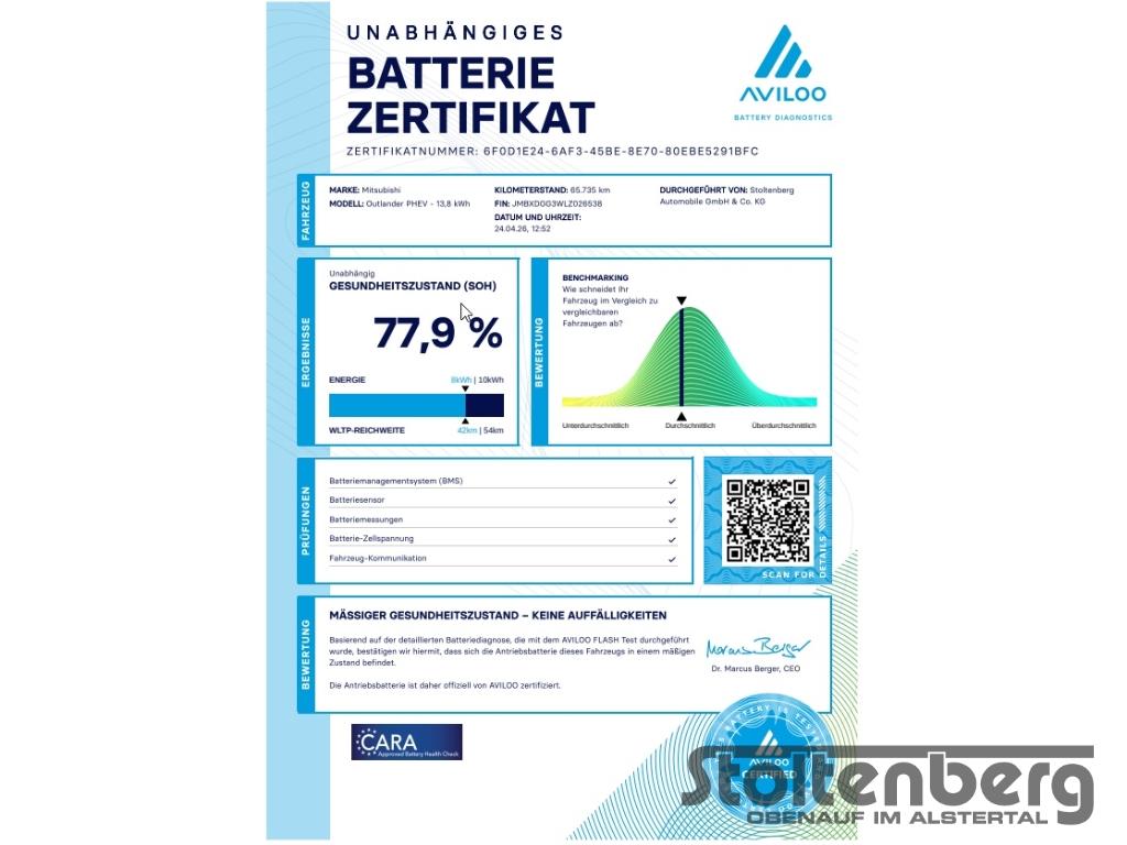 Mitsubishi Outlander 2.4 PHEV Basis Spirit 4WD Ganzjahresre