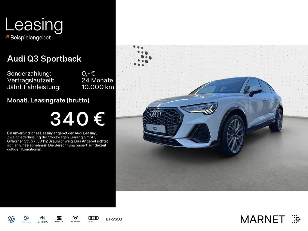 Audi Q3 Sportback 35 TFSI 110(150) kW(PS) S tronic