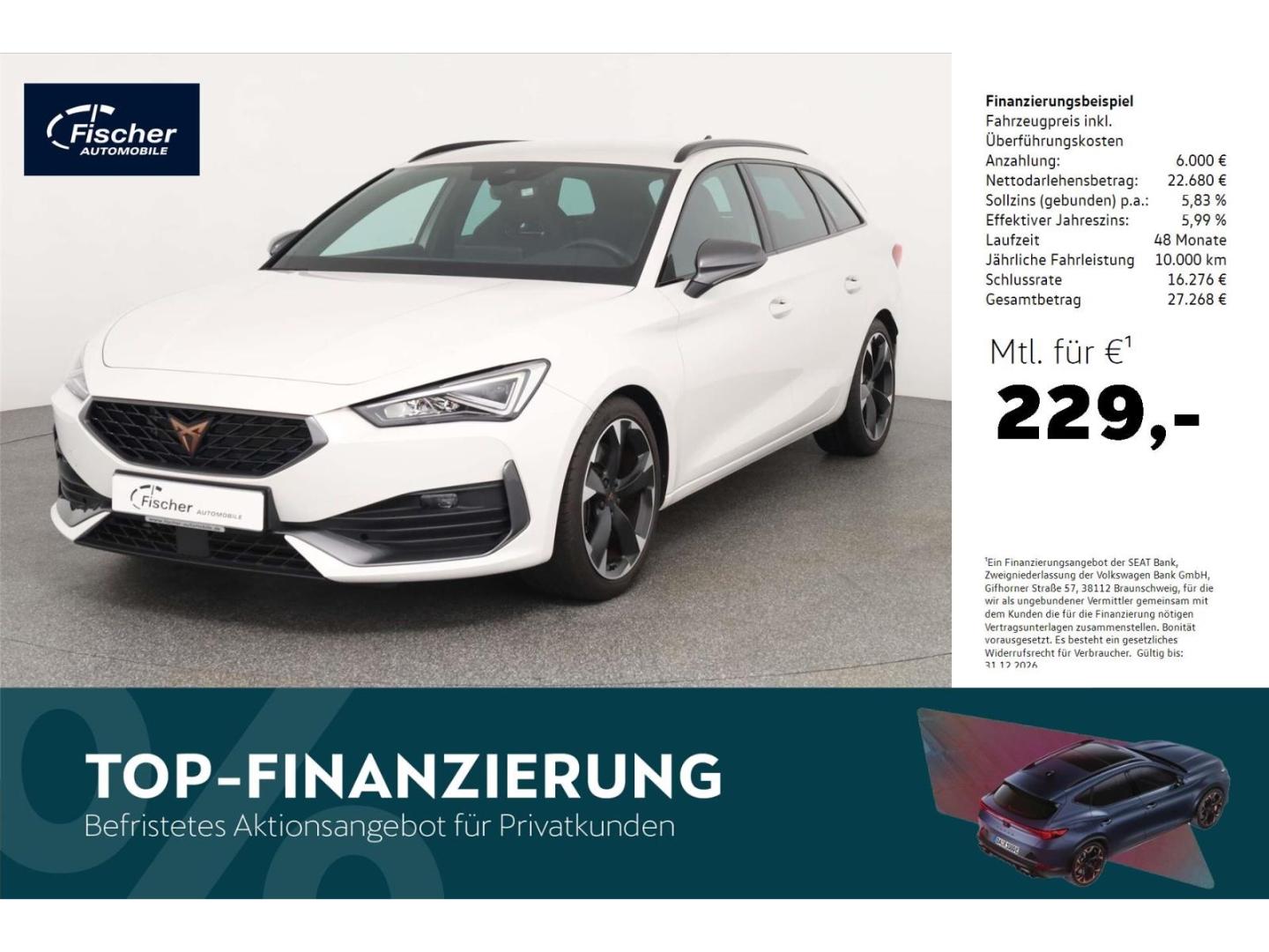 Cupra Leon Sportstourer 2.0 TSI DSG AHK/NAV/DCC/Dynami