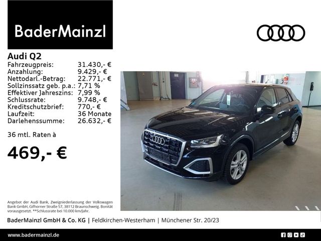 Audi Q2 35 TFSI S tronic LED Pano Kamera SHZ Virtual