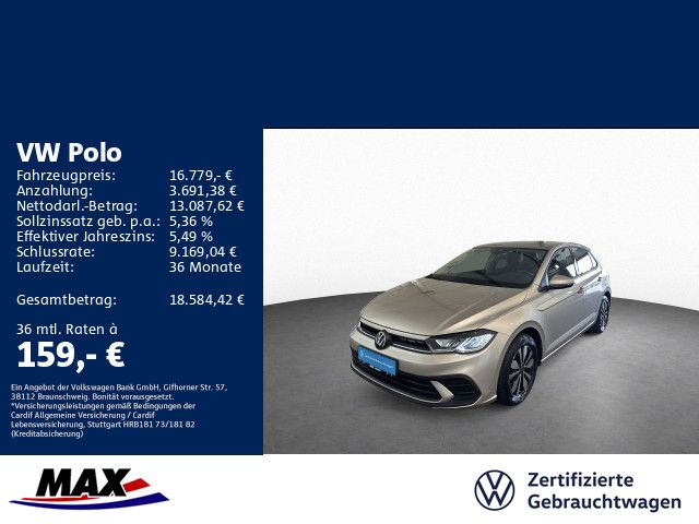 Polo 1.0 LIFE MOVE LED+KAMERA+DCP+PDC+