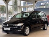 Volkswagen Touran*1.5 TSI*DSG*Comfortline*7-SITZE*AHK*LED* - mit Benzin-Antrieb: Schwarz, mit Navigationssystem