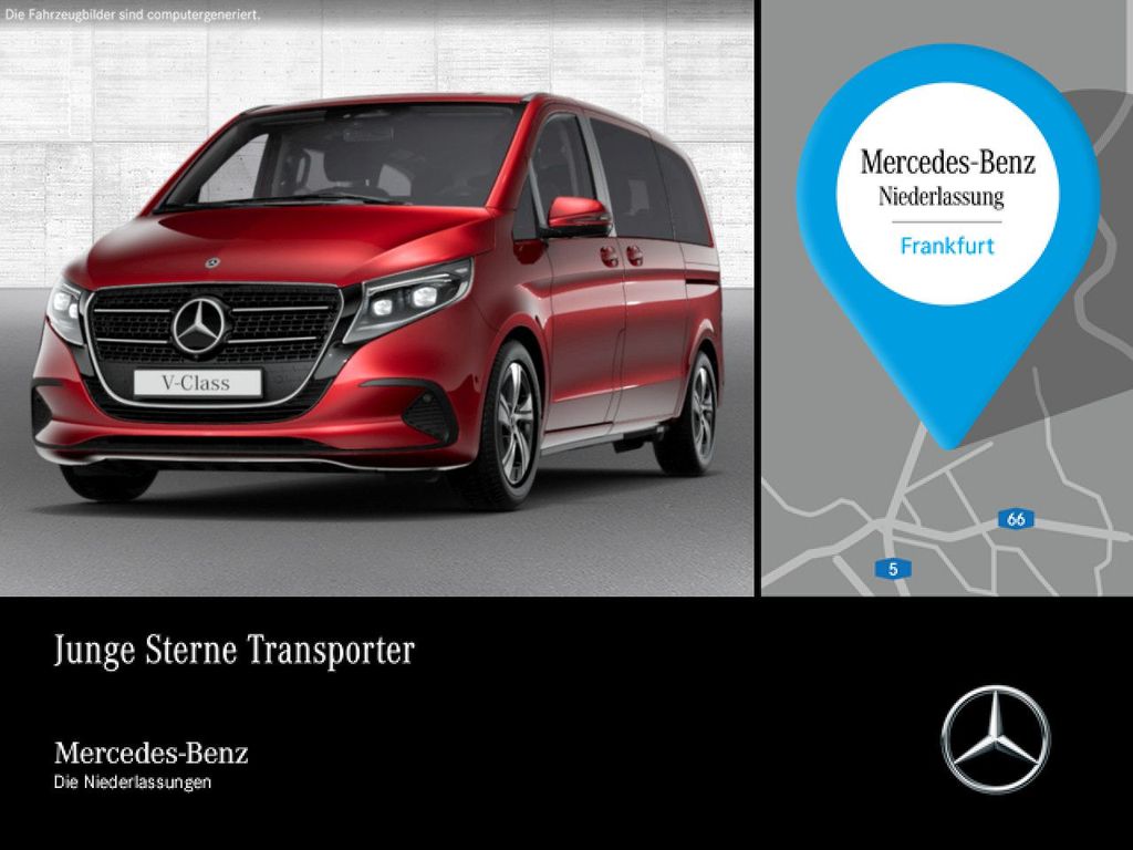Mercedes-Benz V 220 d Kompakt STYLE+9G+AHK+Navi+e.Türen+Klima