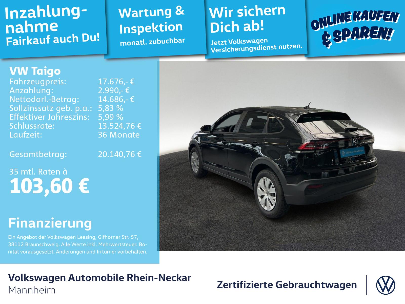 Volkswagen Taigo 1.0 TSI App-Connect PDC LED uvm, миниатюра 2