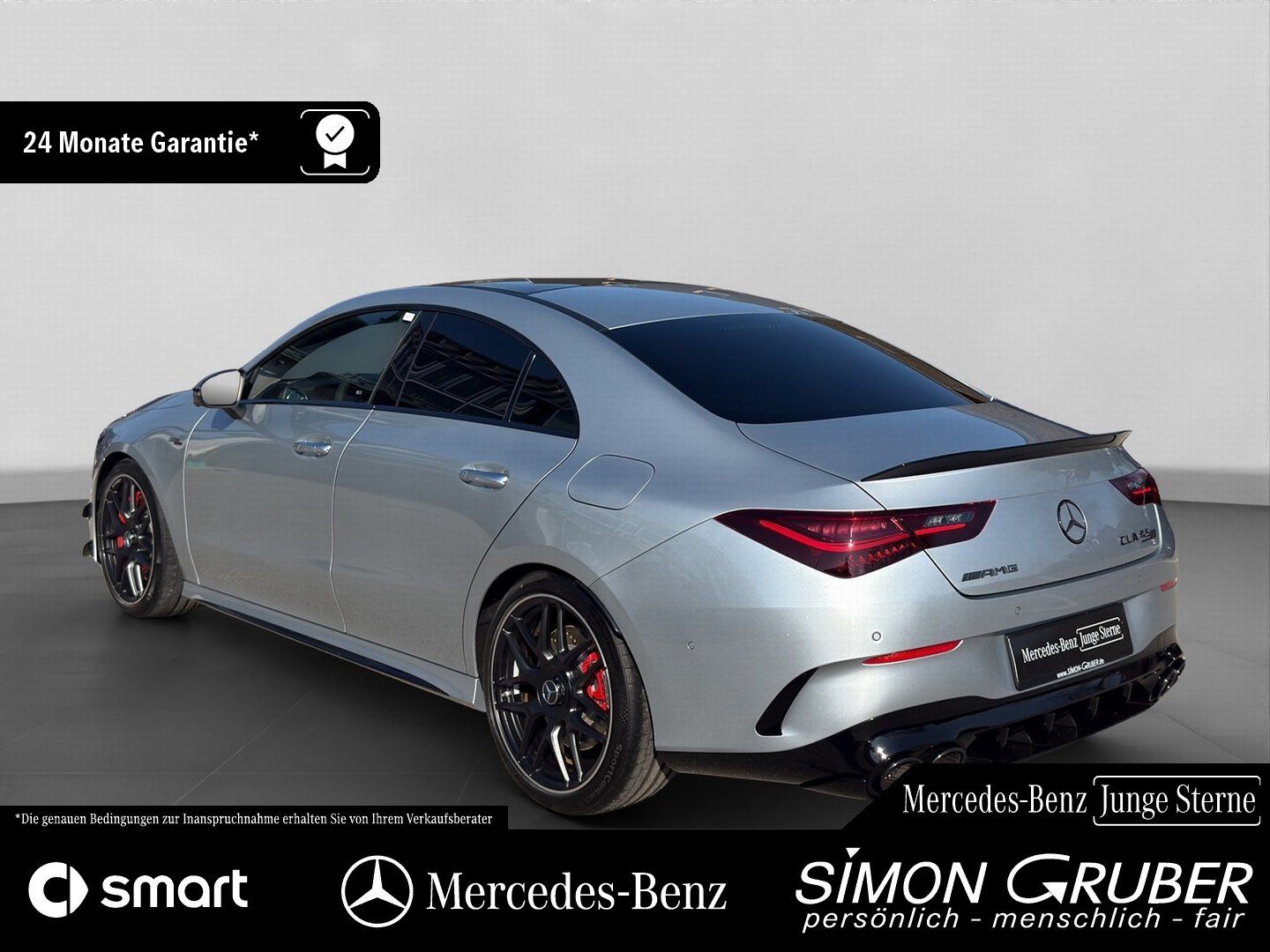Fahrzeugabbildung Mercedes-Benz CLA 45 S 4M+ AMG Aero Burm Pano HUD Perfo Sitze